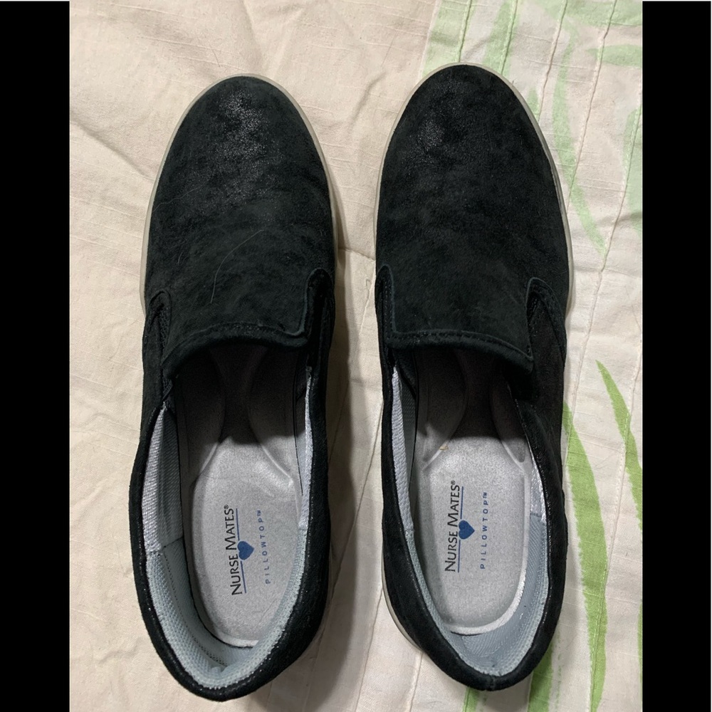 Nurse mates pillow top slip on shoes